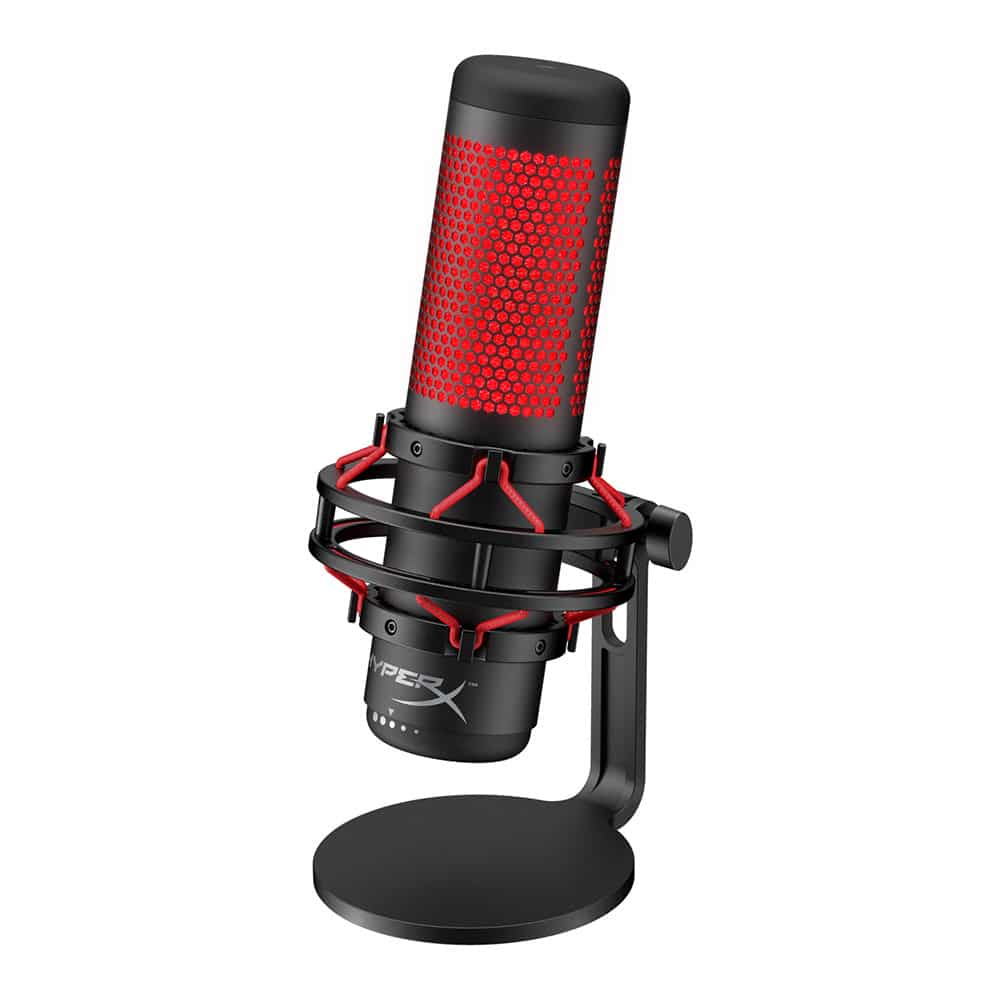 Microfone HyperX QuadCast Gaming USB