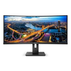 Monitor Professional Ultrapanorámico Curvo Philips 346B1C 34" WQHD Multimédia Preto