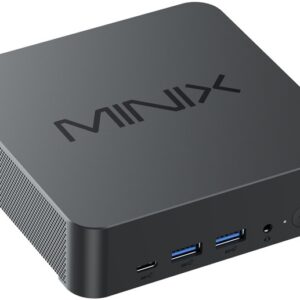Mini PC Intel Core i5-12600H 16GB DDR5 / 512GB + Windows 11 Pro (Cinza) - MINIX