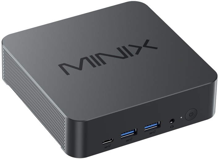 Mini PC Intel Core i5-12600H 16GB DDR5 / 512GB + Windows 11 Pro (Cinza) - MINIX