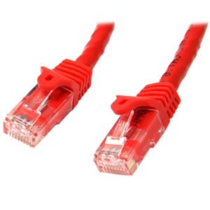 Cabo de Rede RJ45 Cat6 U/UTP Vermelho (10 mts) - STARTECH