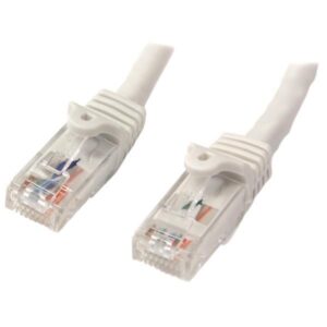 Cabo de Rede RJ45 Cat6 U/UTP Branco (10 mts) - STARTECH