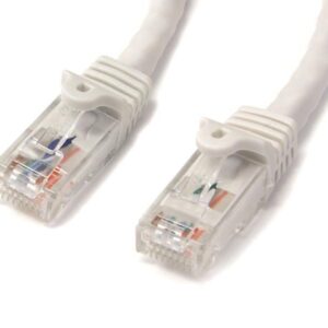 Cabo de Rede RJ45 Cat6 U/UTP Branco (15 mts) - STARTECH