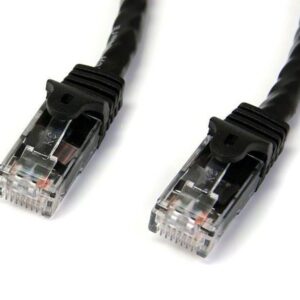 Cabo de Rede RJ45 Cat6 U/UTP Preto (2 mts) - STARTECH