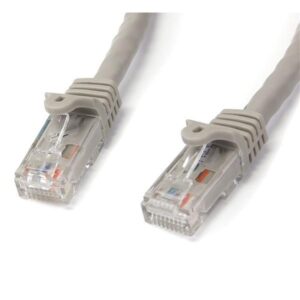 Cabo de Rede RJ45 Cat6 U/UTP Cinzento (2 mts) - STARTECH