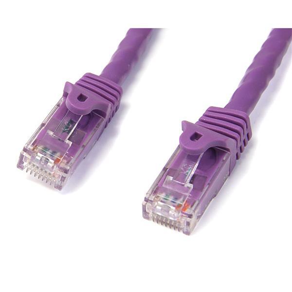 Cabo de Rede RJ45 Cat6 U/UTP (UTP) Roxo (2 mts) - STARTECH