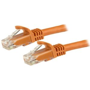 Cabo de Rede Cat6 U/UTP (3 mts) Laranja - STARTECH