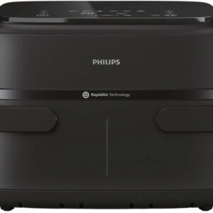 Fritadeira Dupla Air Fryer 1000 Series NA150/00 7,1L 2450W (Preto) - PHILIPS