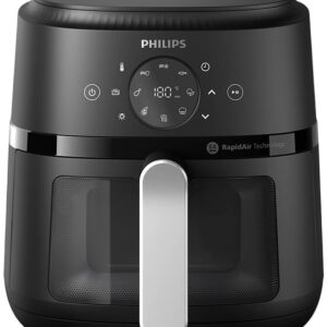Fritadeira Air Fryer Série 2000 NA221/00 4.2L 1500W (Preto/Prateado) - PHILIPS
