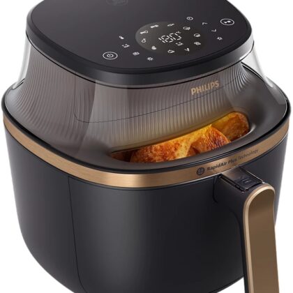 Fritadeira Air Fryer 3000 Series NA342/00 7,2L 2000W (Preto/Dourado) - PHILIPS
