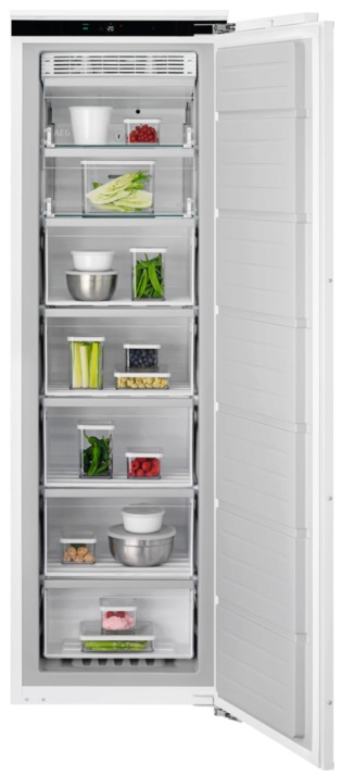 Arca Congeladora Vertical de Encastre Série 7000 NAB7N181DC 212L No Frost (Branco) - AEG