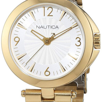 Relógio Analógico NAD14001L 35MM (Dourado) - NAUTICA