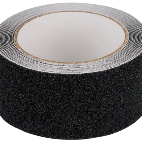 Fita Anti-Derrapante Preto (0,75 mm x 50 mm x 5 mts) - REBEL