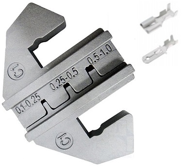 Ponta (Terminais Não-Isolados em Fios 0.1...0.25 0.25...0.5 0.5...1mm²) p/ Alicate NB-CRIMP01H