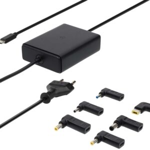 Adaptador/Transformador Universal GaN 65W (Preto) - NEDIS