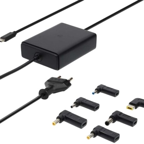 Adaptador/Transformador Universal GaN 65W (Preto) - NEDIS
