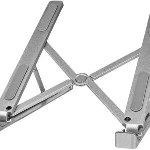 Suporte de Mesa Ajustável p/ Computador Portátil 5 - 17 (Alumínio) - NEDIS