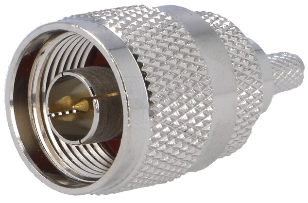 Ficha CB N Macho Cravar p/ RG58