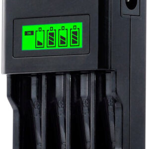 Carregador de Pilhas AA/AAA c/ LCD - everActive