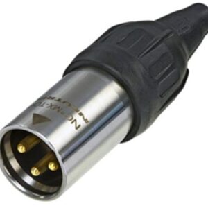 Ficha Canon Macho 3P Série TOP (NC3MXTOP) - NEUTRIK