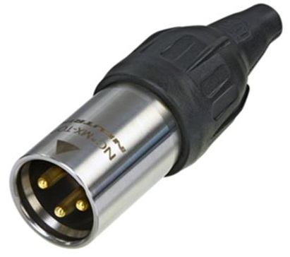 Ficha Canon Macho 3P Série TOP (NC3MXTOP) - NEUTRIK