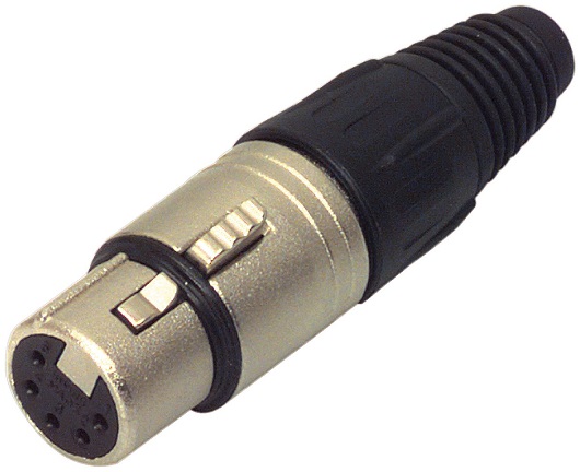 Ficha Canon Fêmea 5P - NEUTRIK