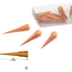 Pack 10x Ponteiras Dispensadoras de Pasta de Soldar 27G (0,20 mm) - JBC