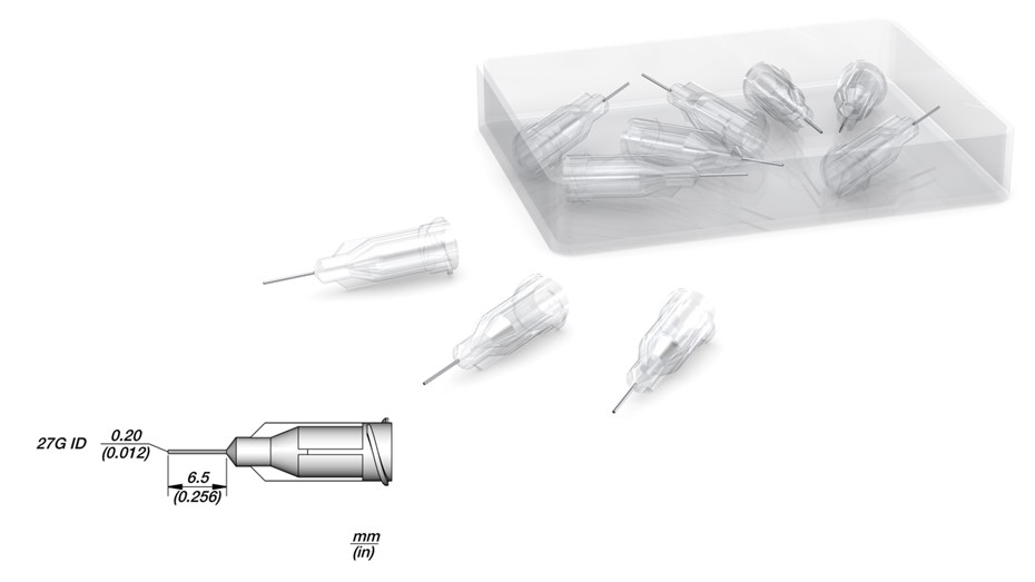 Pack 10x Agulhas Dispensadoras de Pasta de Soldar 27G (0,20 mm) - JBC