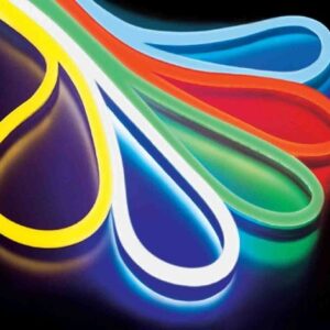 Fita LED NEON Flexivel Azul 220V 9,6W 850Lm (Metro)