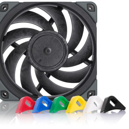 Ventoinha 120mm NF-A12 Chromax Black Swap 2000RPM 4 Pinos PWM - NOCTUA
