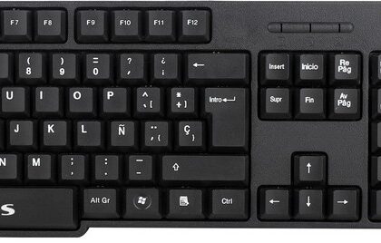 Pack Teclado PT + Rato Ótico 1200DPI Euphoria Kit (Preto) - NGS