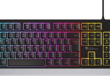 Teclado Gaming Rhod 300 RGB Layout PT (Preto) - GENESIS
