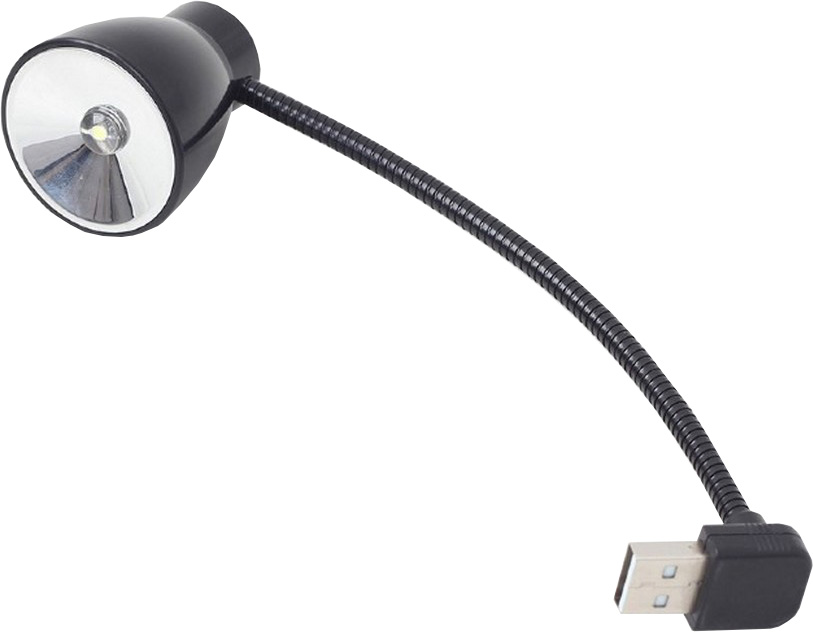 Lâmpada LED NL-02 p/ Portáteis USB (Preto) - GEMBIRD