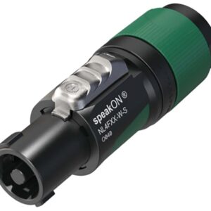 Ficha Speakon Macho 4 Polos - NEUTRIK