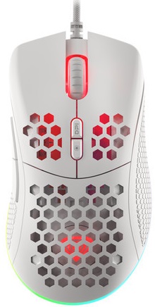Rato Gaming RGB Krypton 555 (Branco) - GENESIS