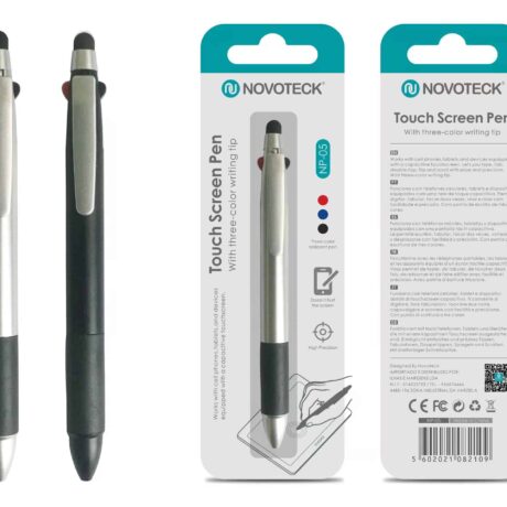 Esferográfica Três Cores Touch Pen NP-05