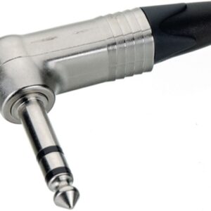 Ficha Jack 6,3mm Macho Stereo 90? - NEUTRIK NP3RX