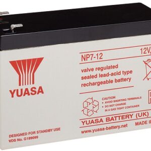 Bateria Chumbo 12V 7Ah (151 x 65 x 97,5 mm) - YUASA
