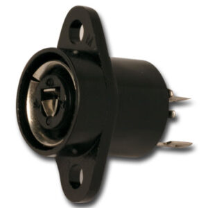 Ficha Coaxial Femea p/ Painel
