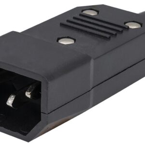 Ficha Alimenta??o Tripolar Macho 10A 250V