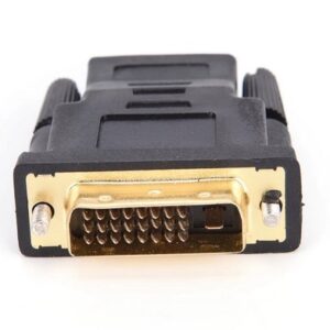 Ficha Adaptadora DVI-D Macho - HDMI Femea
