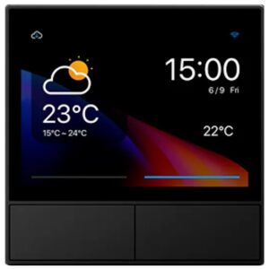 Ecrã Táctil Multifuncional HMI Inteligente Wi-Fi c/ Interruptor (2 Canais) - Sonoff NSPanel