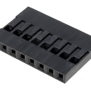 Ficha NSR 8 Pinos Fêmea (1x8) 2,54mm