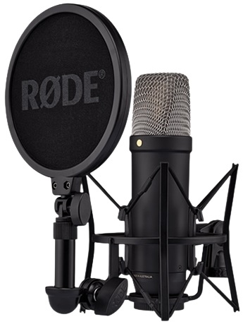 Microfone Condensador NT1 5ª Geração (Preto) - RODE
