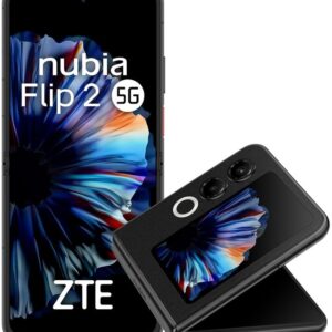 Smartphone Nubia Flip 2 5G 6.9 8GB/256GB Dual SIM (Preto)