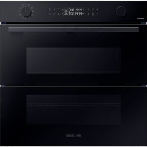 Forno Encastre Pirol?tico Dual Cook Flex? BESPOKE NV7B4550VAK 76L 1200W Wi-Fi (Preto) - SAMSUNG