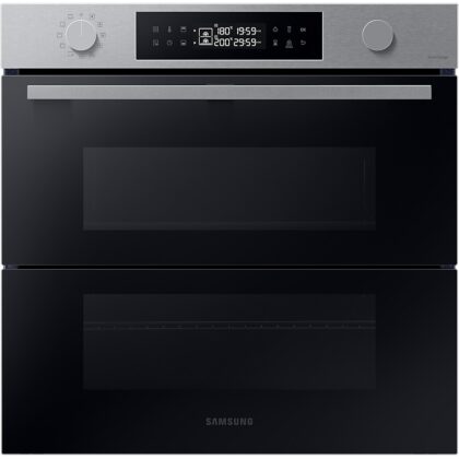 Forno Elétrico de Encastre NV7B4550VAS Dual Cook Flex Pirolítico 1600W 76L Wi-Fi (Inox) - SAMSUNG