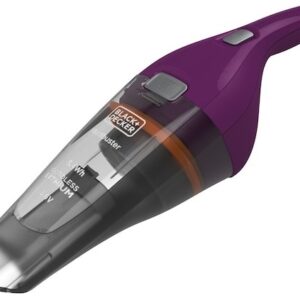 Aspirador de M?o NVC115W 8AW 3.6V (Cinzento/Roxo) - BLACK&DECKER