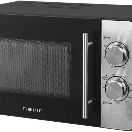 Microondas 20L 700W (Preto/Inox) - NEVIR