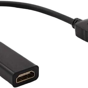 Adaptador Conversor Displayport Macho - HDMI Fêmea (Preto) - NILOX